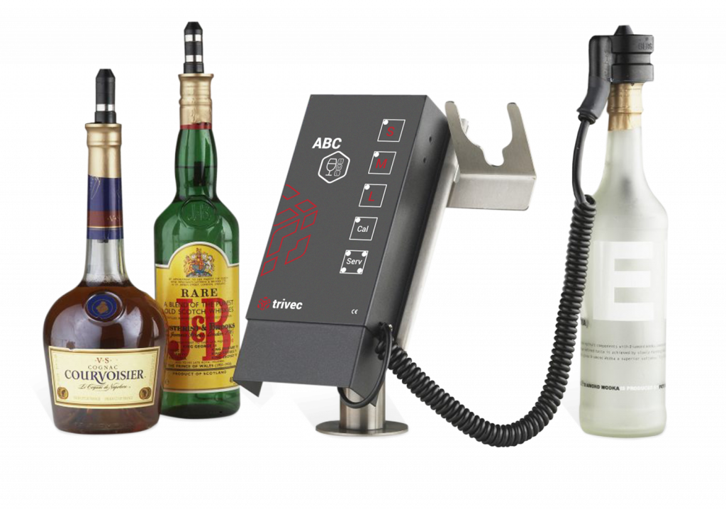 Distributeur d'alcool à 4 bouteilles vin alcool shot bar verseur boisson