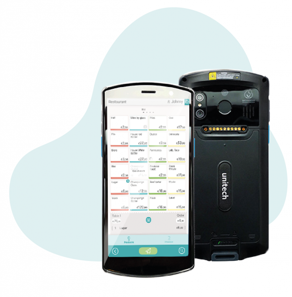 Unitech med Blobb Trivec Handy
