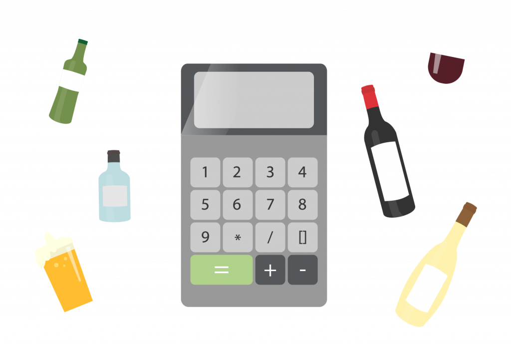 Calculator voor dranksysteem