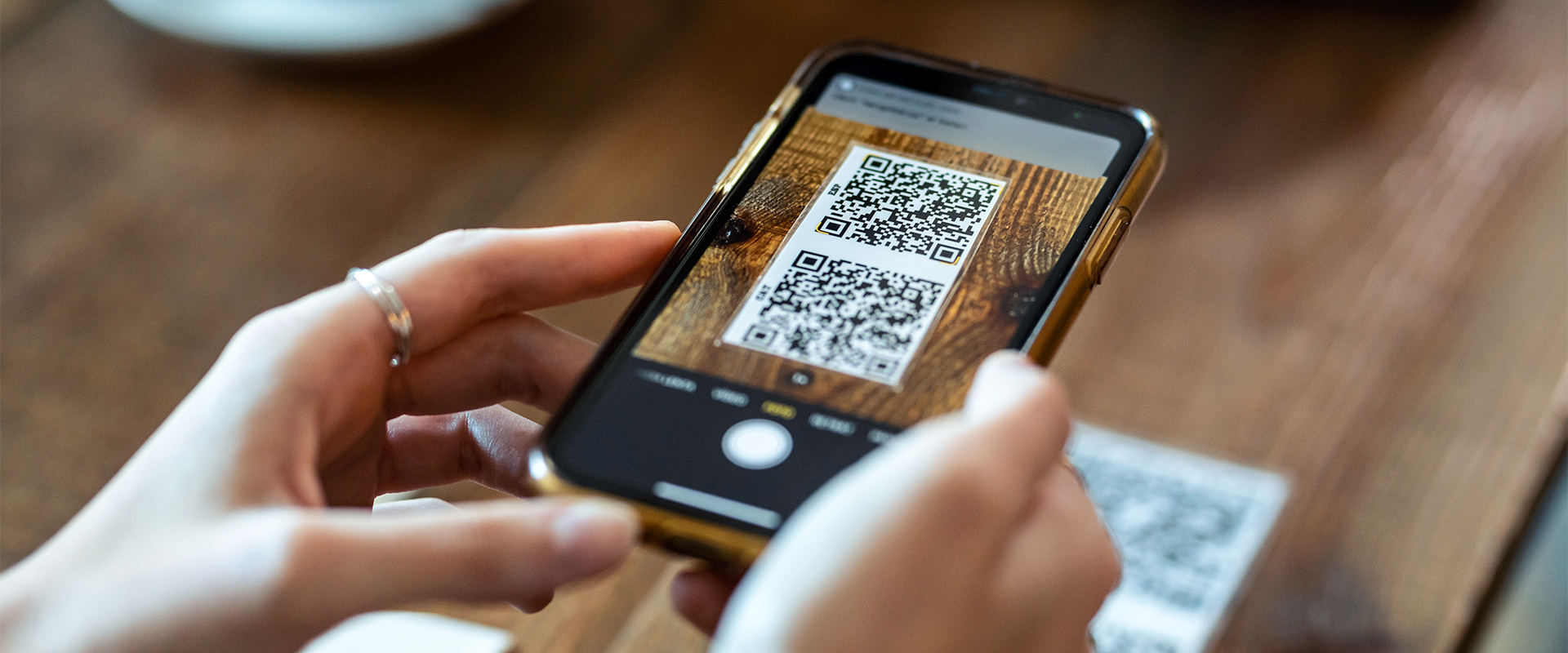 Menu QR code Trivec France