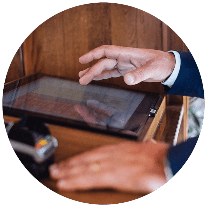 Caisse enregistreuse restaurant