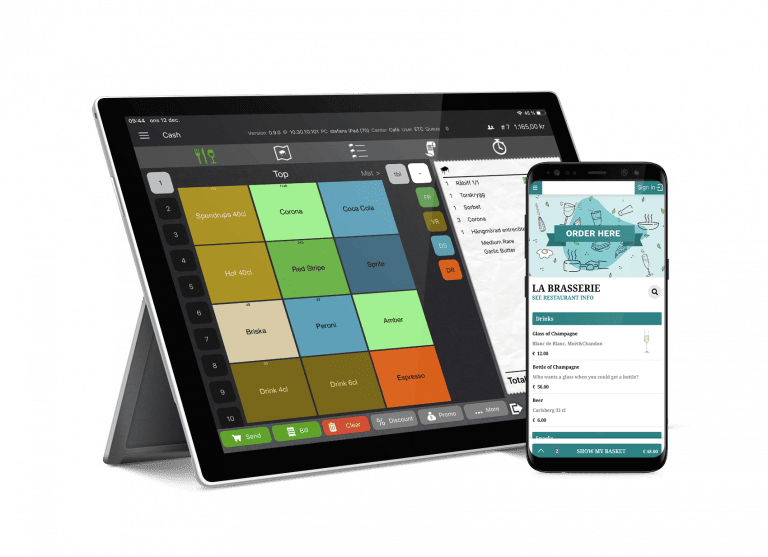 App restaurant intégrable à votre caisse enregistreuse