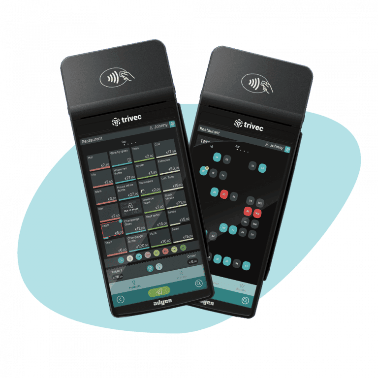 pad de commande et de paiement portable